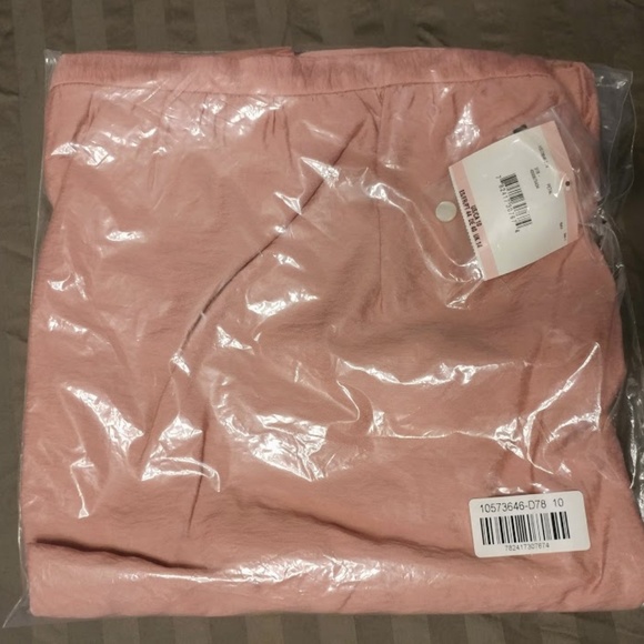 NWT Anne Klein Women's Washed Duppioni Skirt - Picture 6 of 6